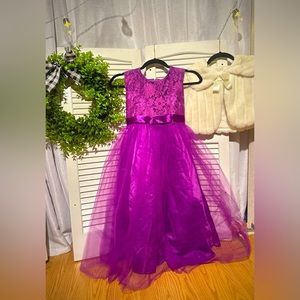 Girls formal dress size 10/12